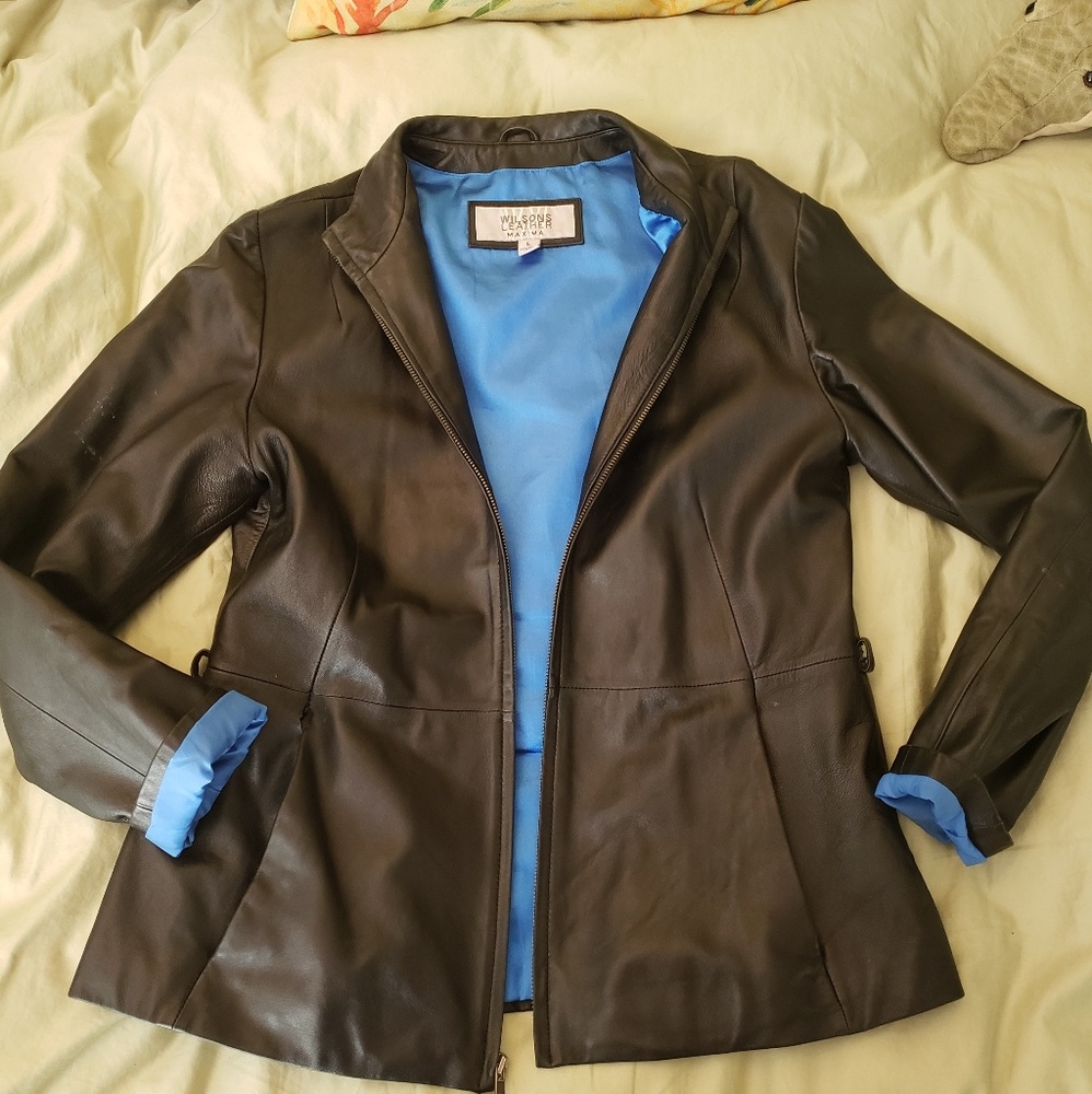 Wilson's Leather jacket, size Lg.